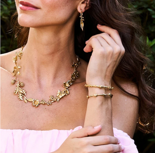 Meadow Ladybug Petite Cuff