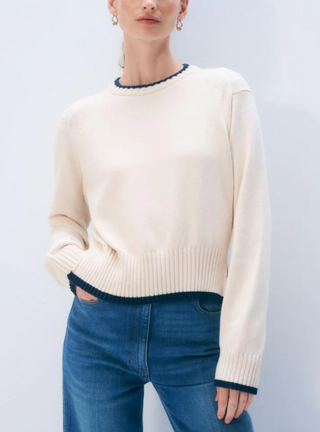 Varsity Organic Cotton Crewneck