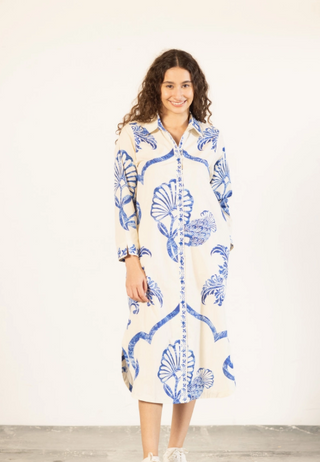 Liz Cotton Poplin Dress