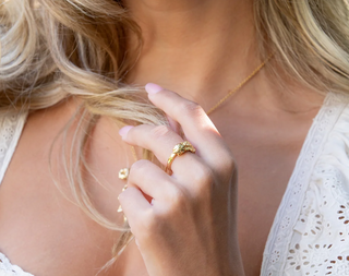 Meadow Walk Ladybug Ring