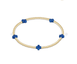 Signature Cross Small 2mm Bracelet