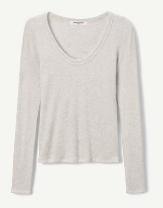 Esme Waffle U-Neck Tee