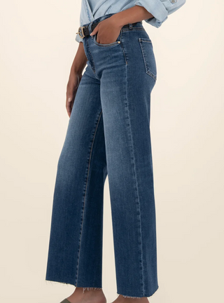 Meg High Rise Wide Leg Jean