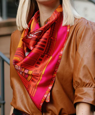 Large 100% Silk Scarf