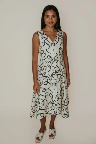 Market Wrap Midi Dress