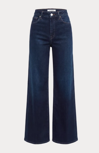 Soft Tech Palazzo Ankle Jeans