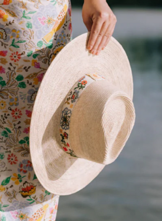 Tropical Embroidered Hat