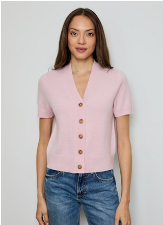 Short Sleeve Vneck Cardi