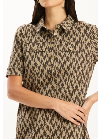 Kat Knit Twill Dress