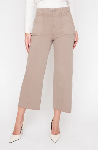 Wide Leg Cropped Pant