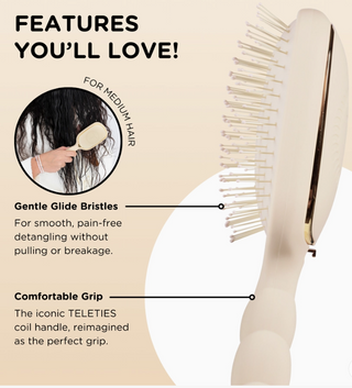 Detangler Hair Brush For Medium Hair