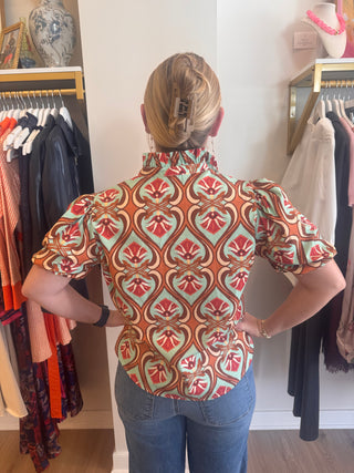 Kai Short Sleeve Blouse