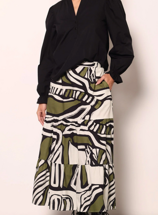 Zebra Ada Skirt - Zebra - M