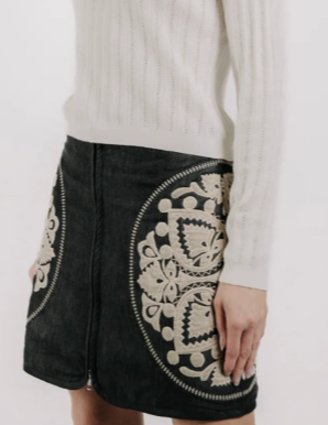 Ayla Skirt - Black - S