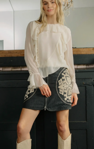 Ayla Skirt - Black - S