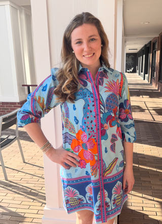 Ava Short Cotton Dress