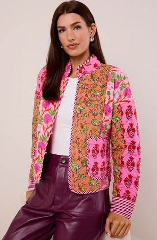 Patchwork quilted jacket