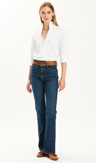 Natalie Sateen Shirt