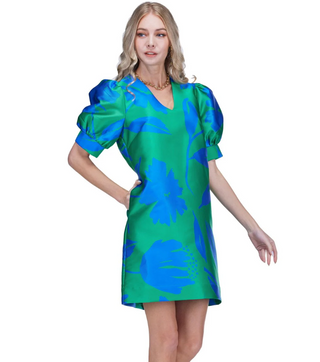 V-Neck Mini Dress