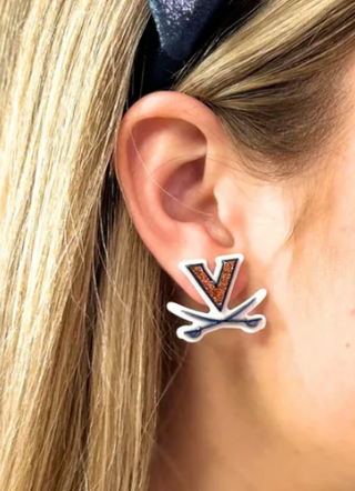 Virginia Logo UVA Studs
