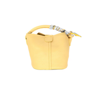 Mini Bucket Bag w/ Scarf