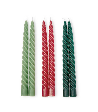 Twisted Taper Candles