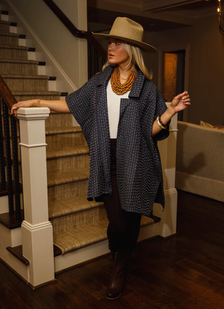 Sela Long Wrap Coat