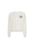 Brushed Fleece Henley