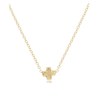 16" Signature Cross Necklace