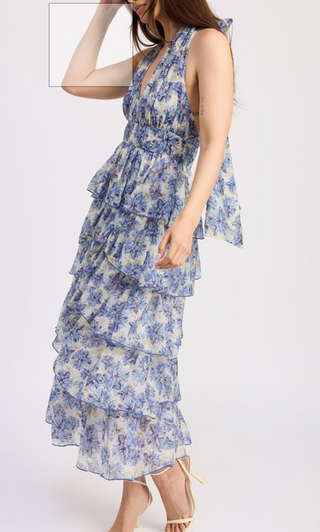 Odessa Halter Maxi Dress