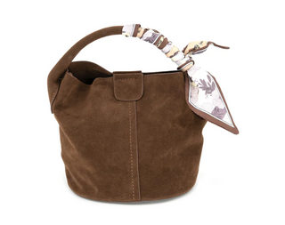 Mini Suede Bag - Scarf