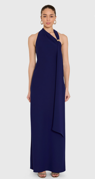 Sonya Asymmetric Drape Gown