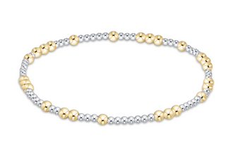 Hope Unwritten 3mm Mixed Metal Bracelet