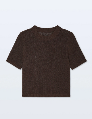 Luxe Organic Cotton Knit T-Shirt