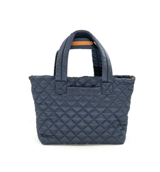 Nylon Quilted Tote Bag