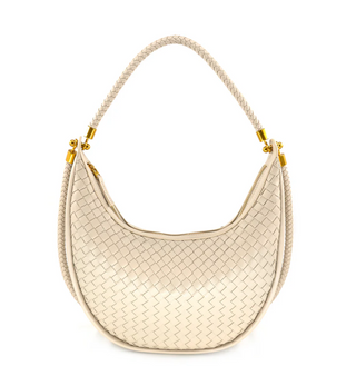 Woven Hobo Double Strap Bag