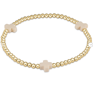 Signature Cross 3mm Bracelet