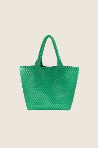 Double Hobo Woven Tote