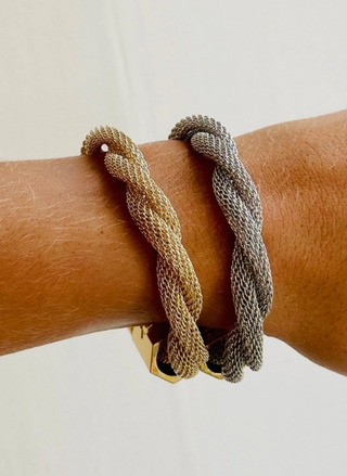 Twisted Mesh Magnetic Bracelet