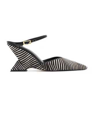 Paxt Calf Hair Pumps