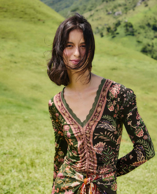 Garden Long Sleeve Blouse