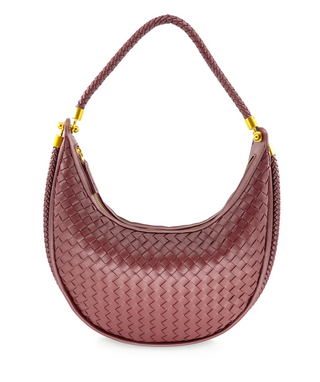 Woven Hobo Double Strap Bag