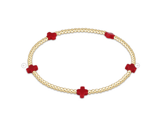 Signature Cross Small 2mm Bracelet