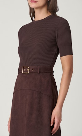 Mimi Suede Knit Dress
