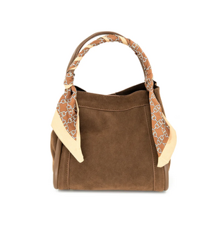 Gianna Suede Scarf Bag