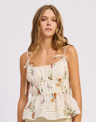 Tulsa Shoulder Tie Top