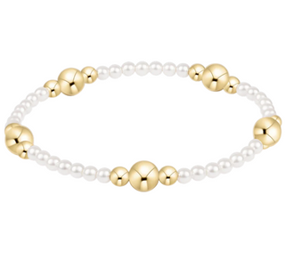 Purpose Gold 6mm Pearl Bracelet