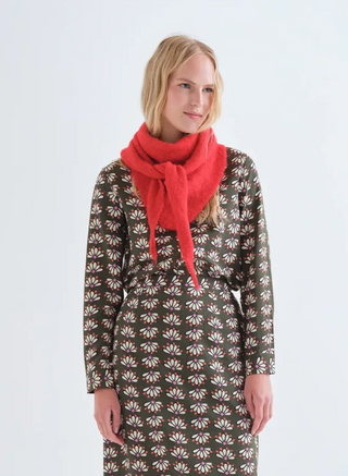 Geometric Print Blouse