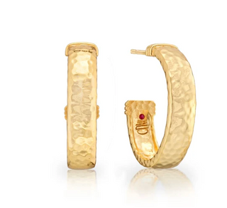 Cleopatra Classic Medium Hoop Earrings