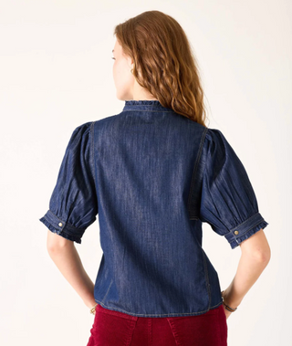 Sweet Clementine Button Up Top